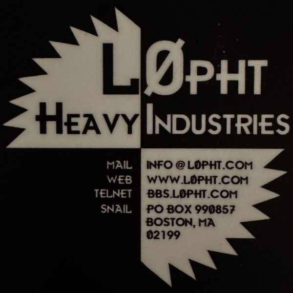 L0pht Heavy Industries sticker
